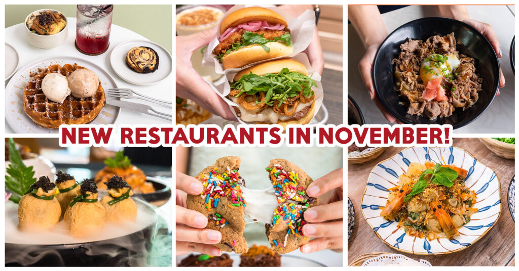 new restaurants novemebr 2021 singapore