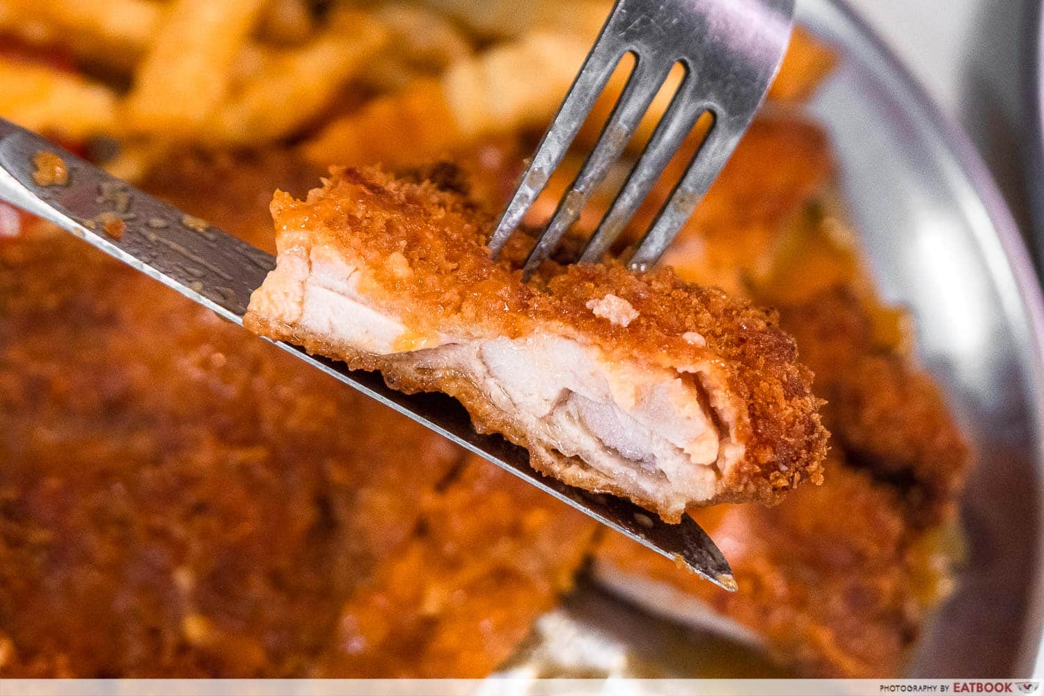 no.1 western food - close up of chicken cutlet