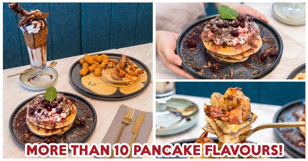 pancake place with more than 10 pancake flavours