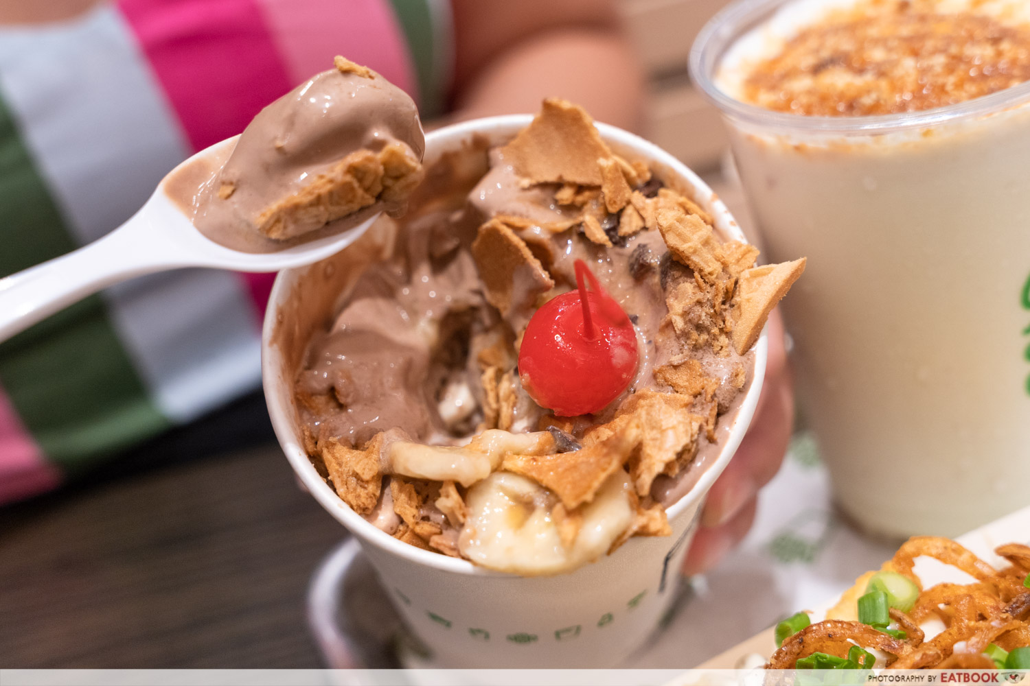 shake shack westgate - banana split concrete