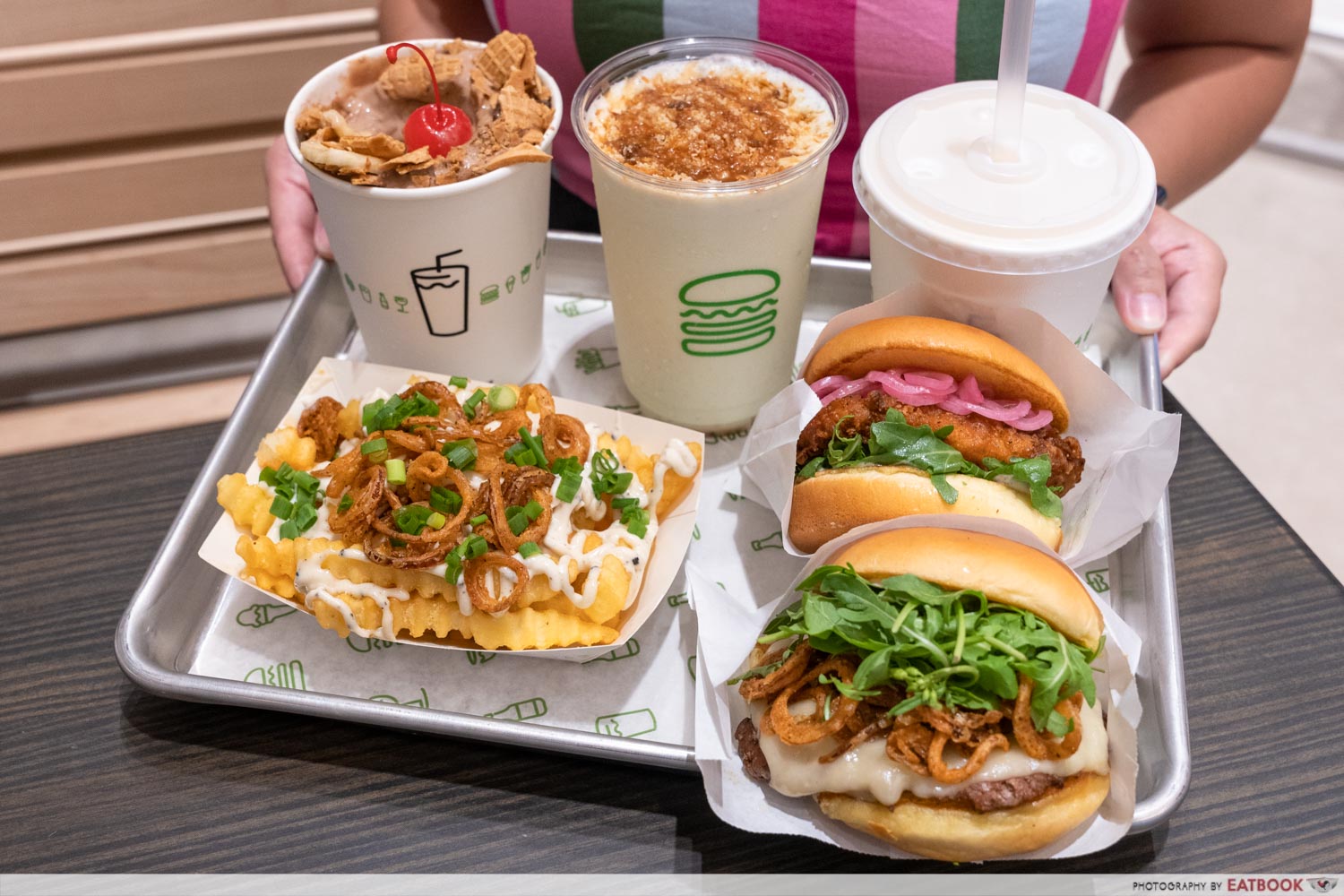 shake shack westgate - flatlay