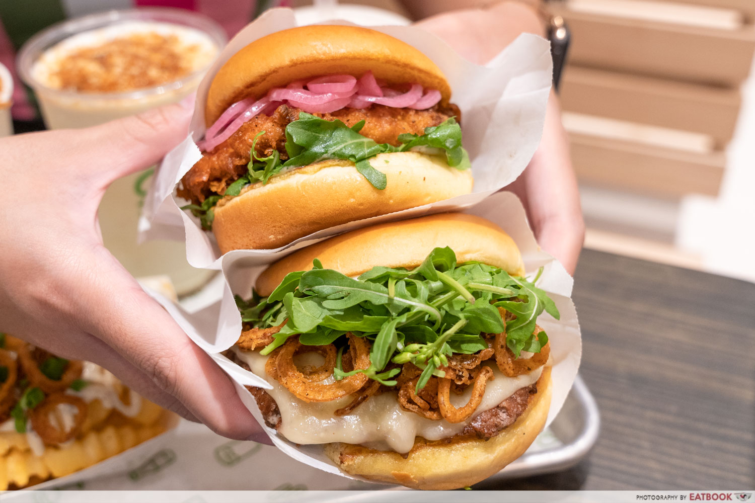 shake shack westgate - truffle burgers