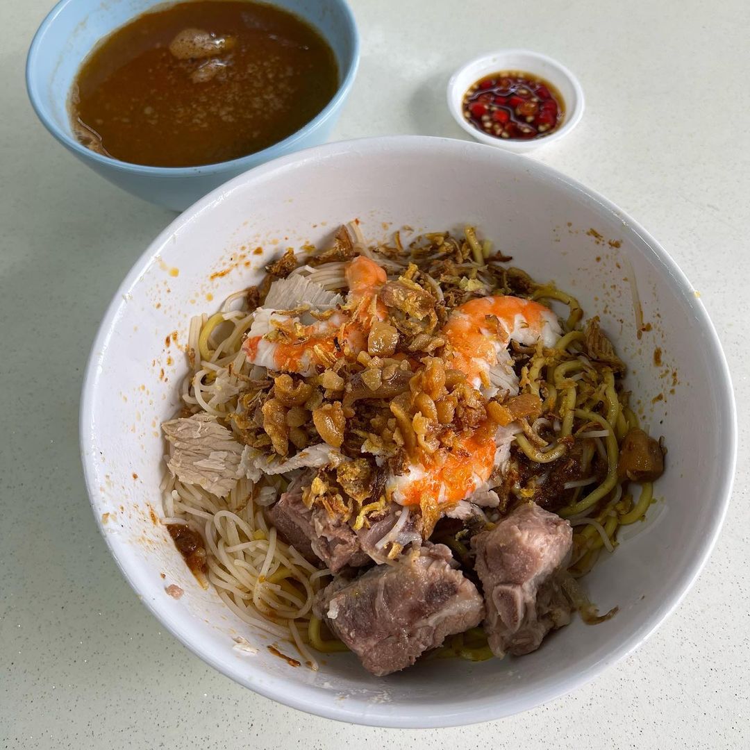 Best Prawn Mee - 58 Prawn Noodle and Minced Meat Noodle
