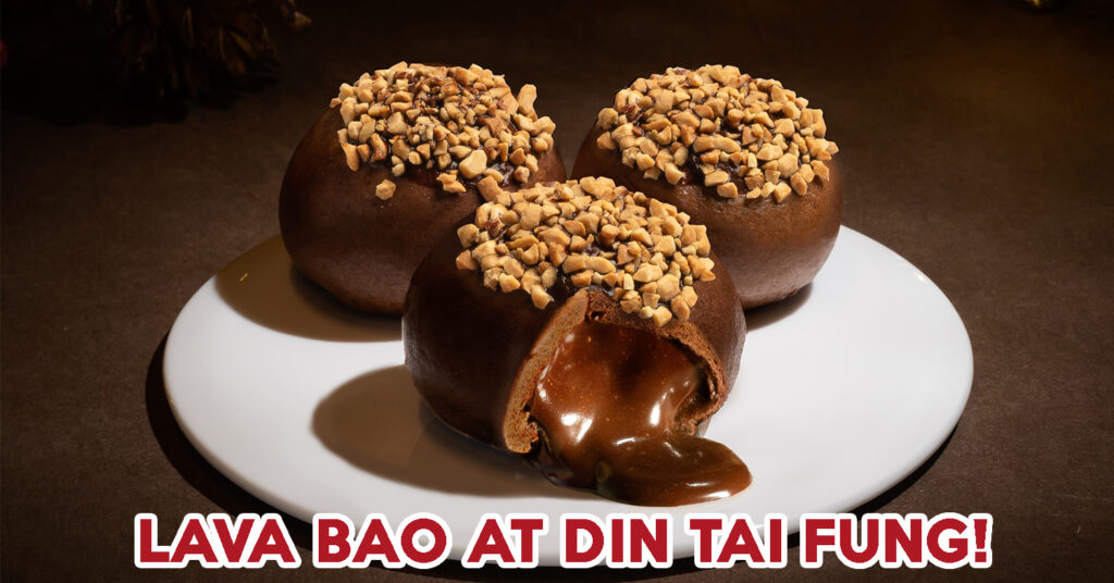 DIN TAI FUNG CHOCOLATE LAVA BAO