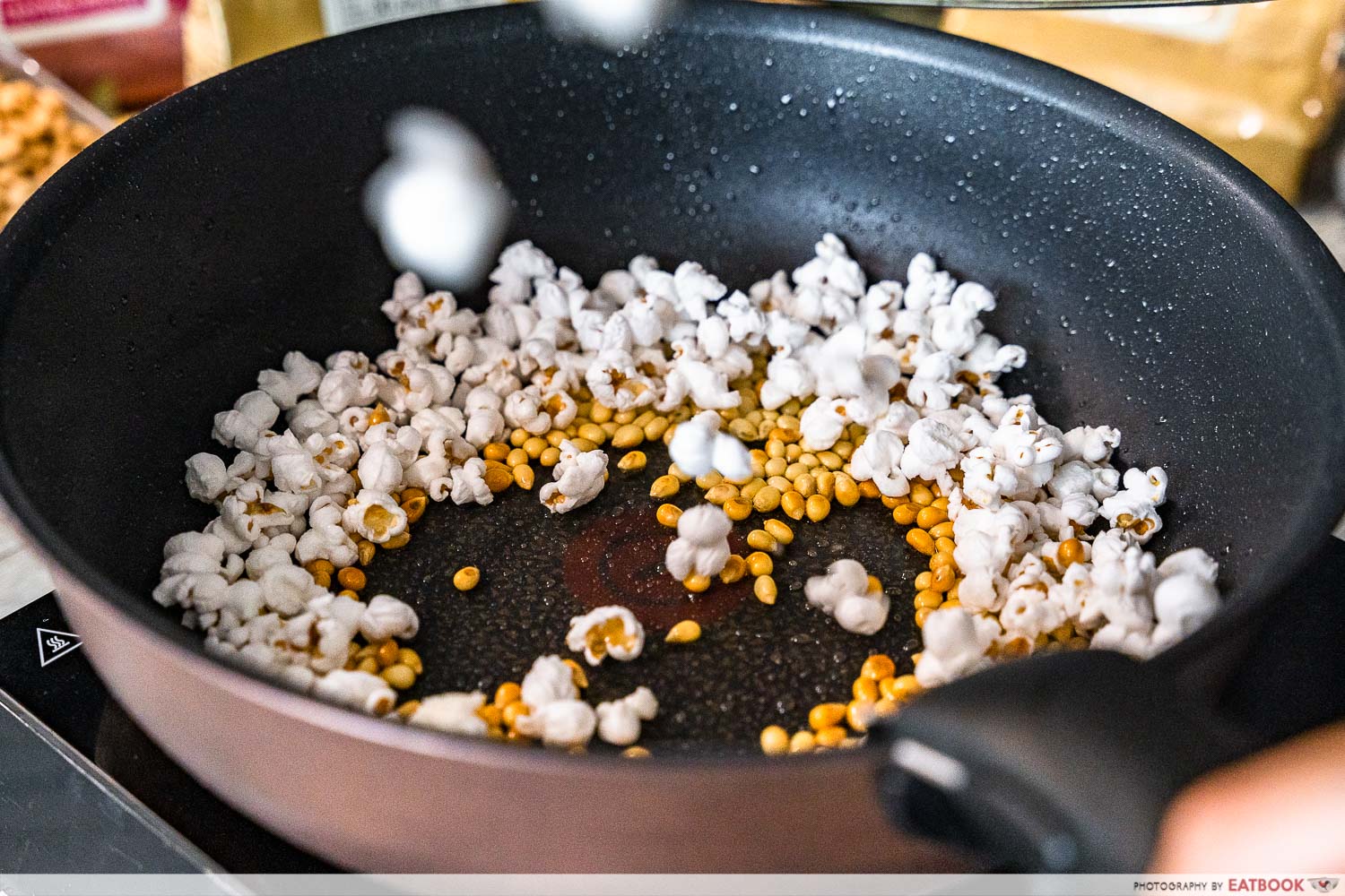 callebaut easy chocolate desserts - popping corn