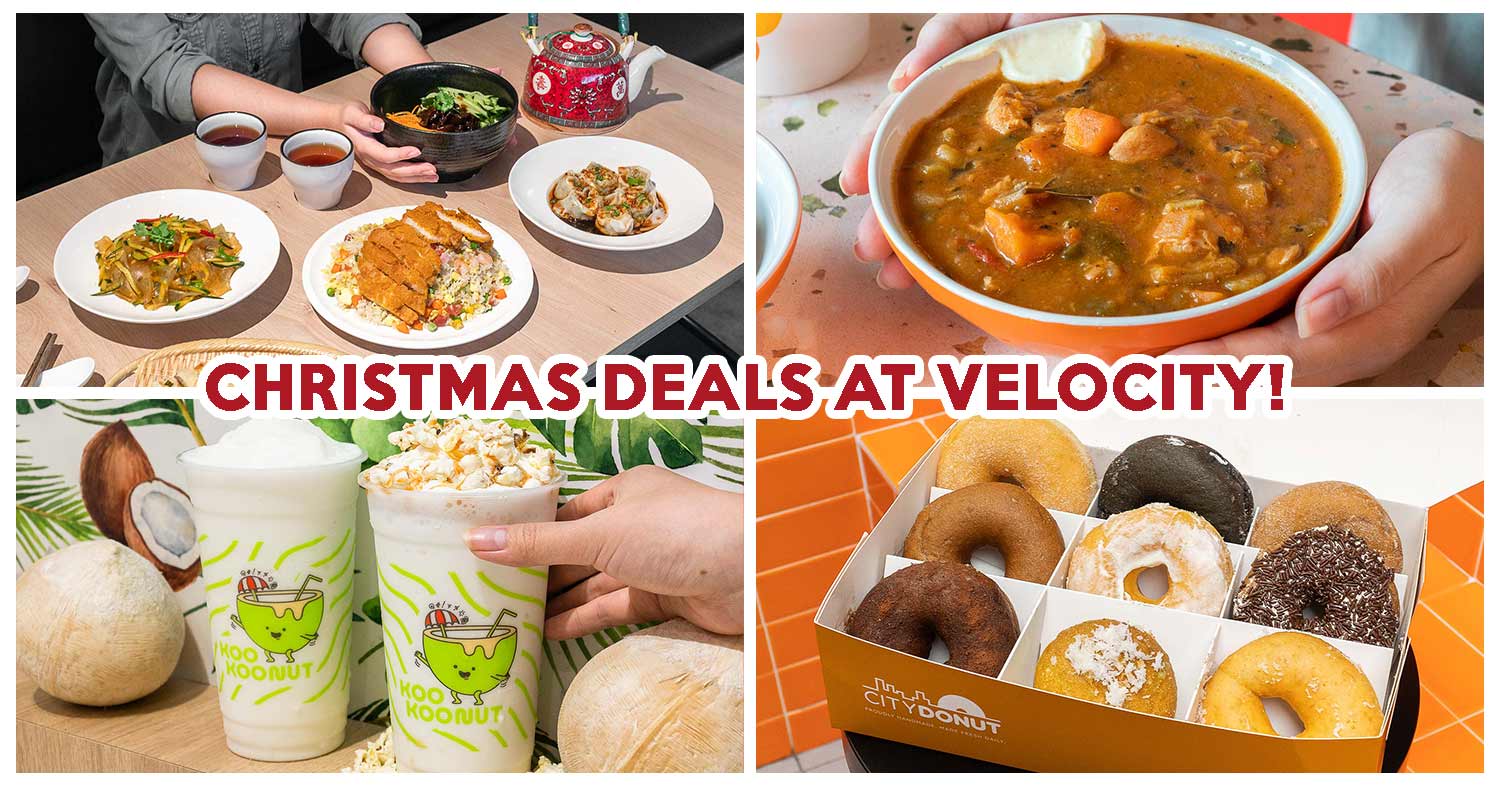 Velocity@Novena Square Lets You Redeem Christmas Gift Sets Worth $78 And Vouchers When You Dine At Their Restaurants