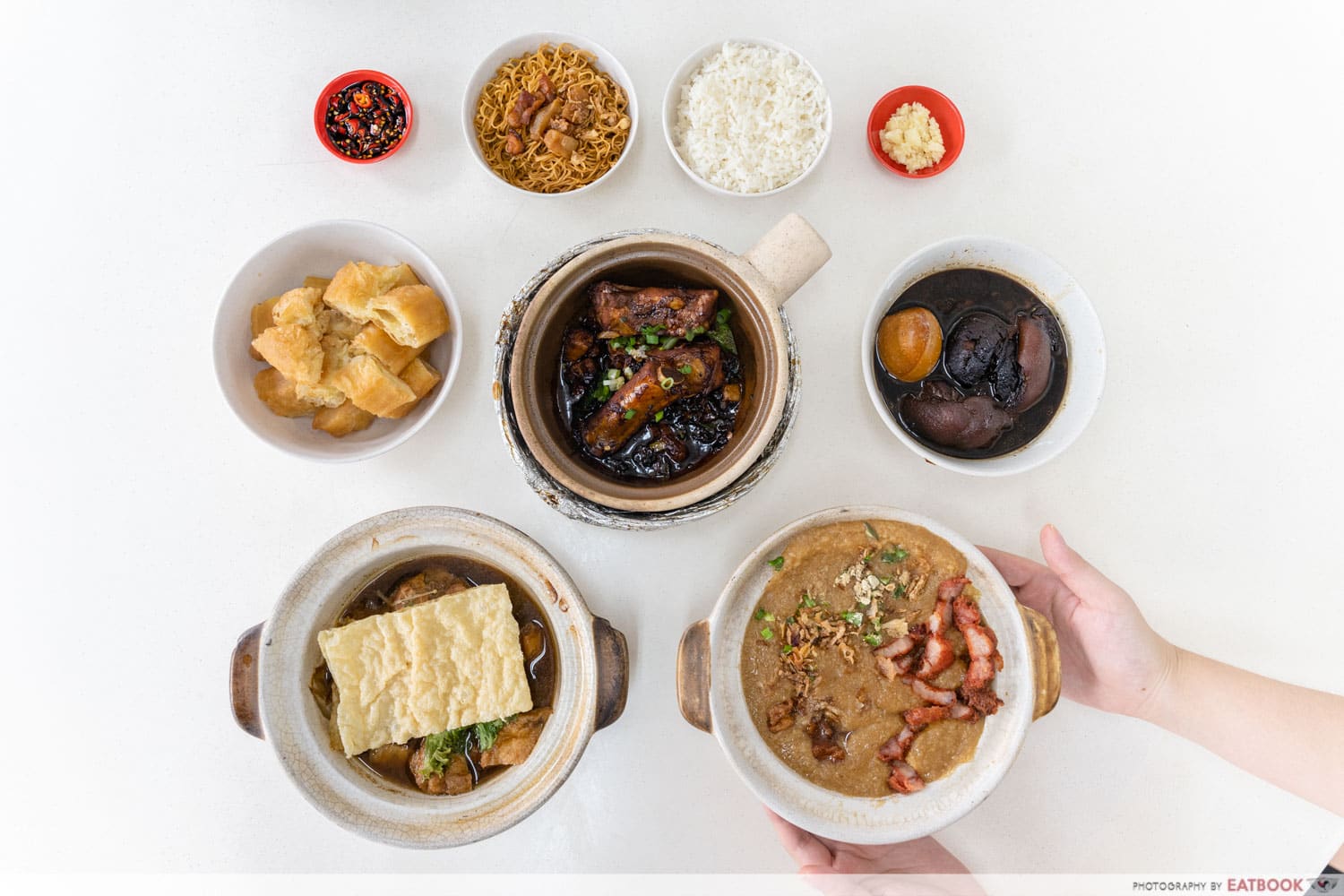 malaysian food feng xiang flatlay