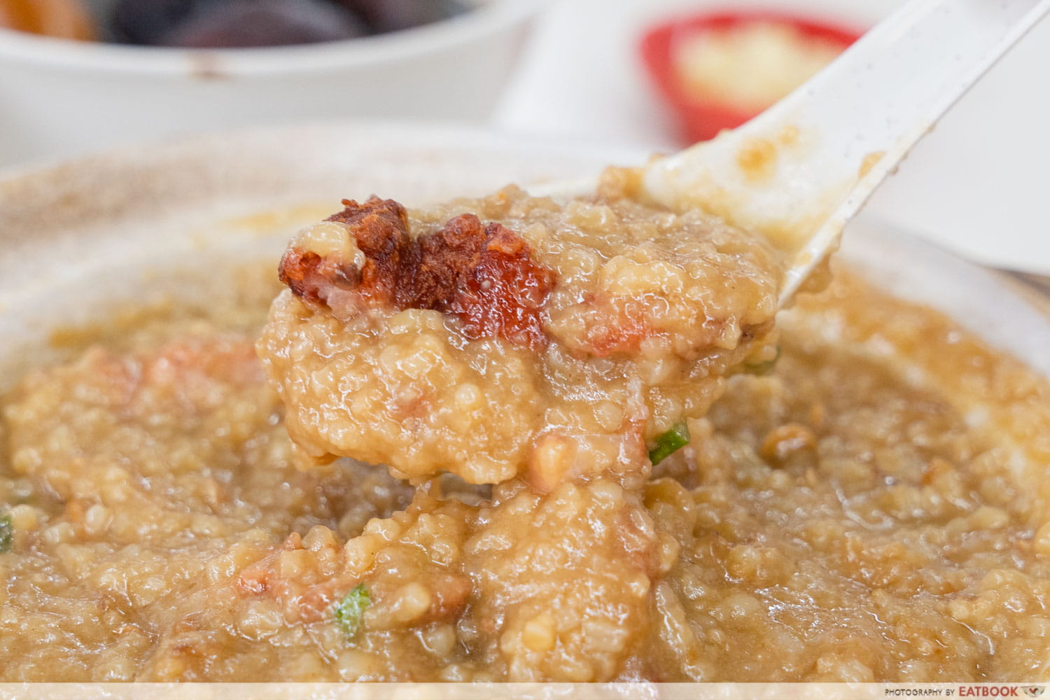 feng xiang fried porridge interaction shot