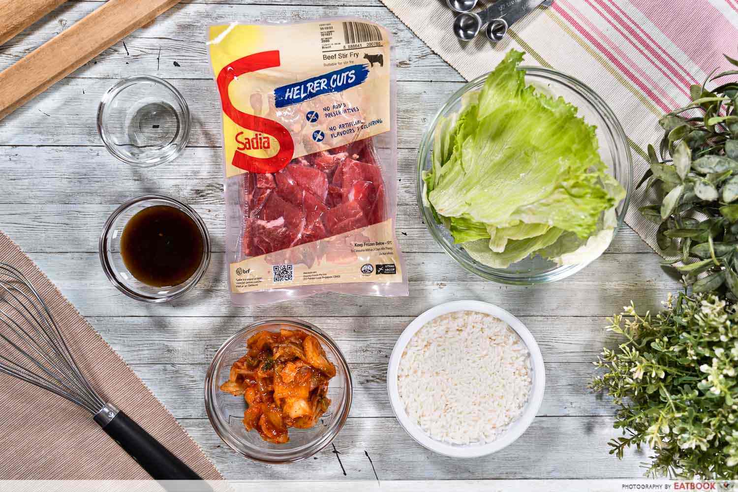 foodpanda beef wrap ingredients