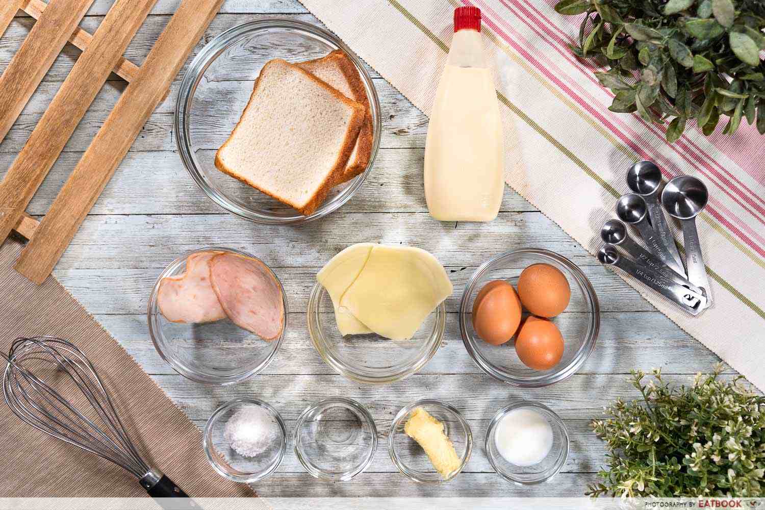 foodpanda egg drop sandwich ingredients