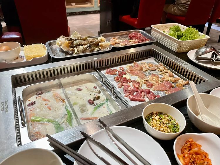 gangnam story korean buffet