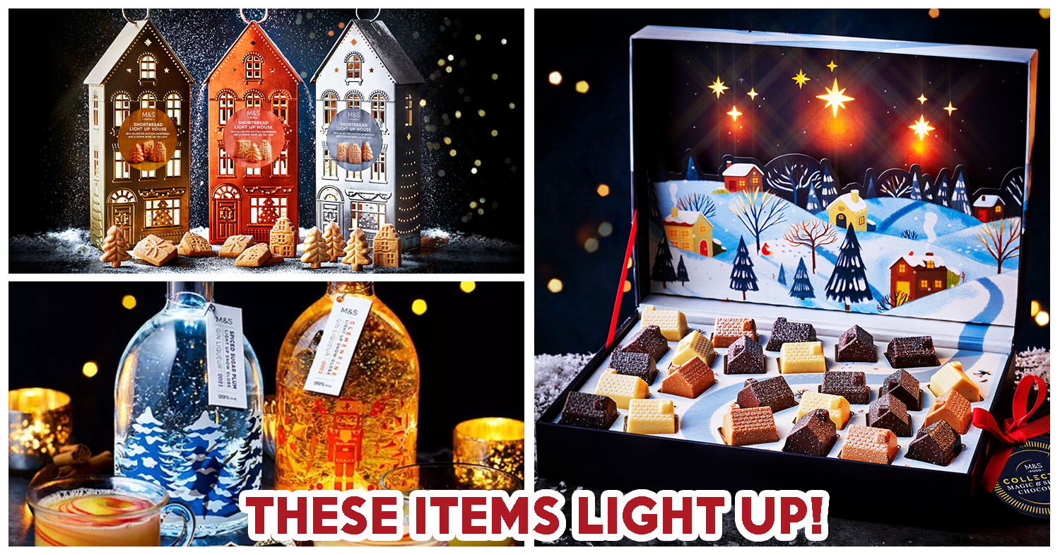 Marks & Spencer Has IG-Worthy Light Up Xmas Snack Gifts, Get Chocolate, Gingerbread, Wines And More