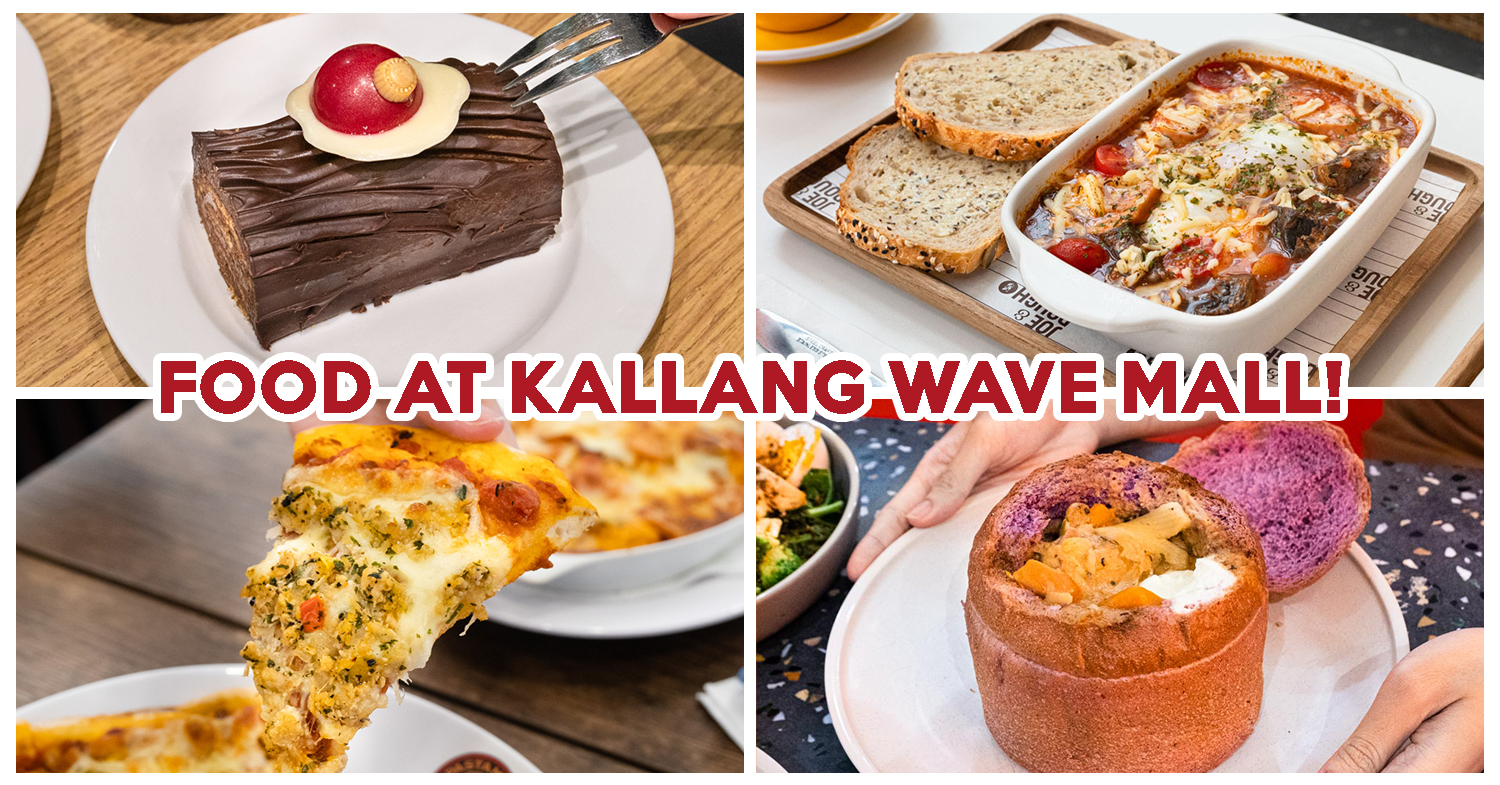 5 New Kallang Wave Mall Food Places To Check Out For Basil Chicken Pizza, Famous Taiwanese BBT And More