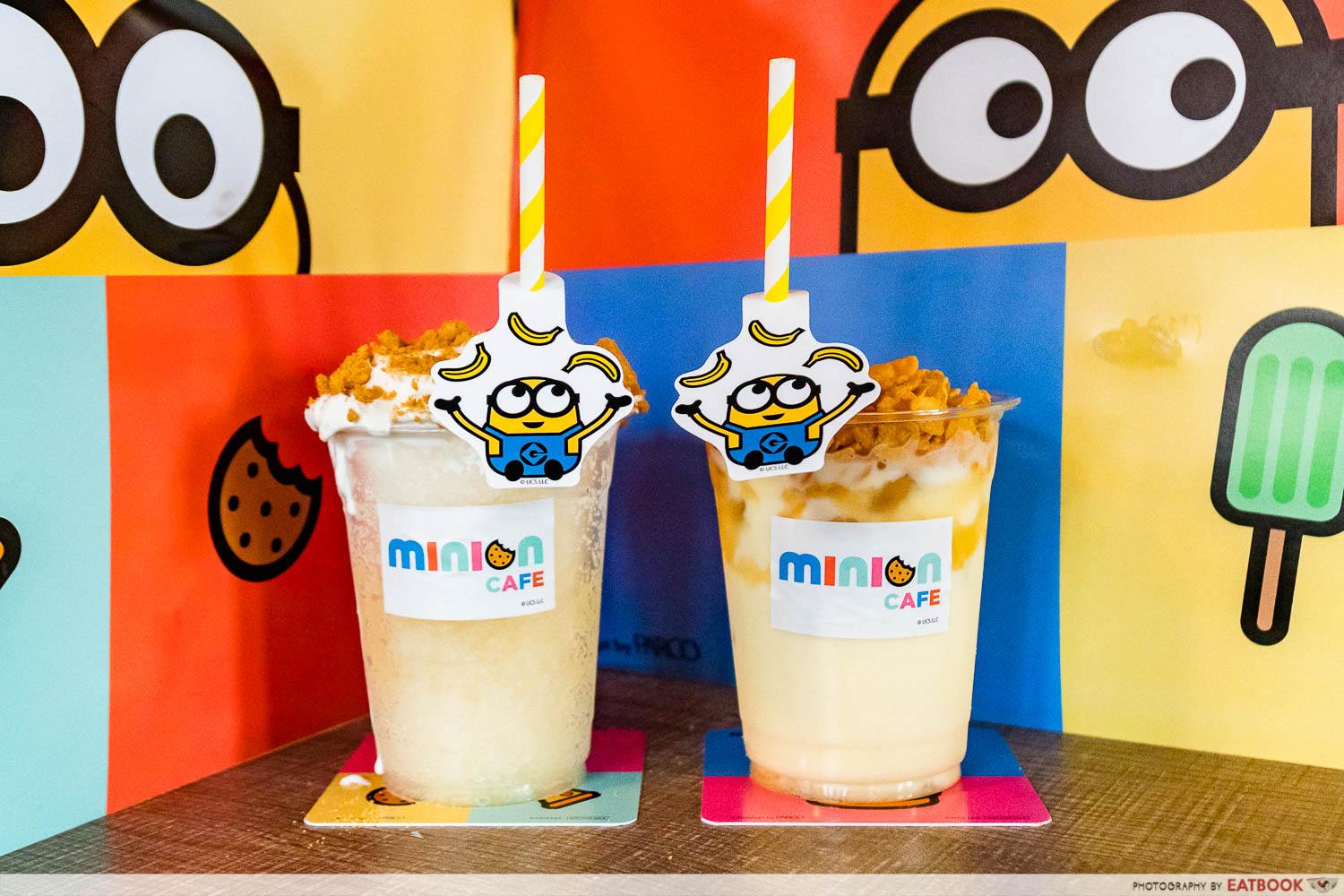 curry rminion banana and pineapple drinkice minion