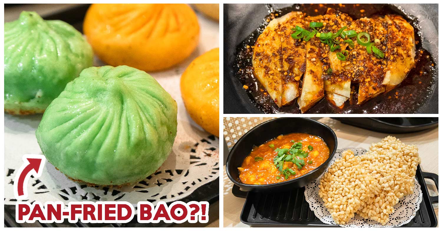 Nosignboard Sheng Jian Opens In Yishun With Chilli Crab Sheng Jian Bao, Purple Sweet Potato Balls And More