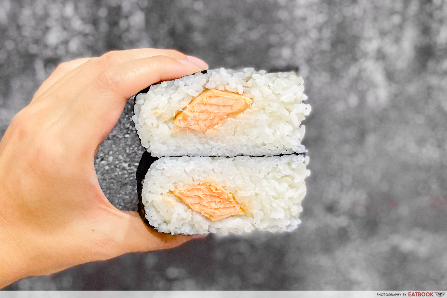 salmon onigiri