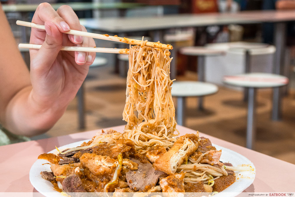 shi wei da satay bee hoon - noodles