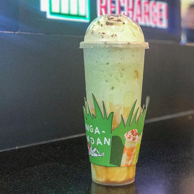 singa pandan shake