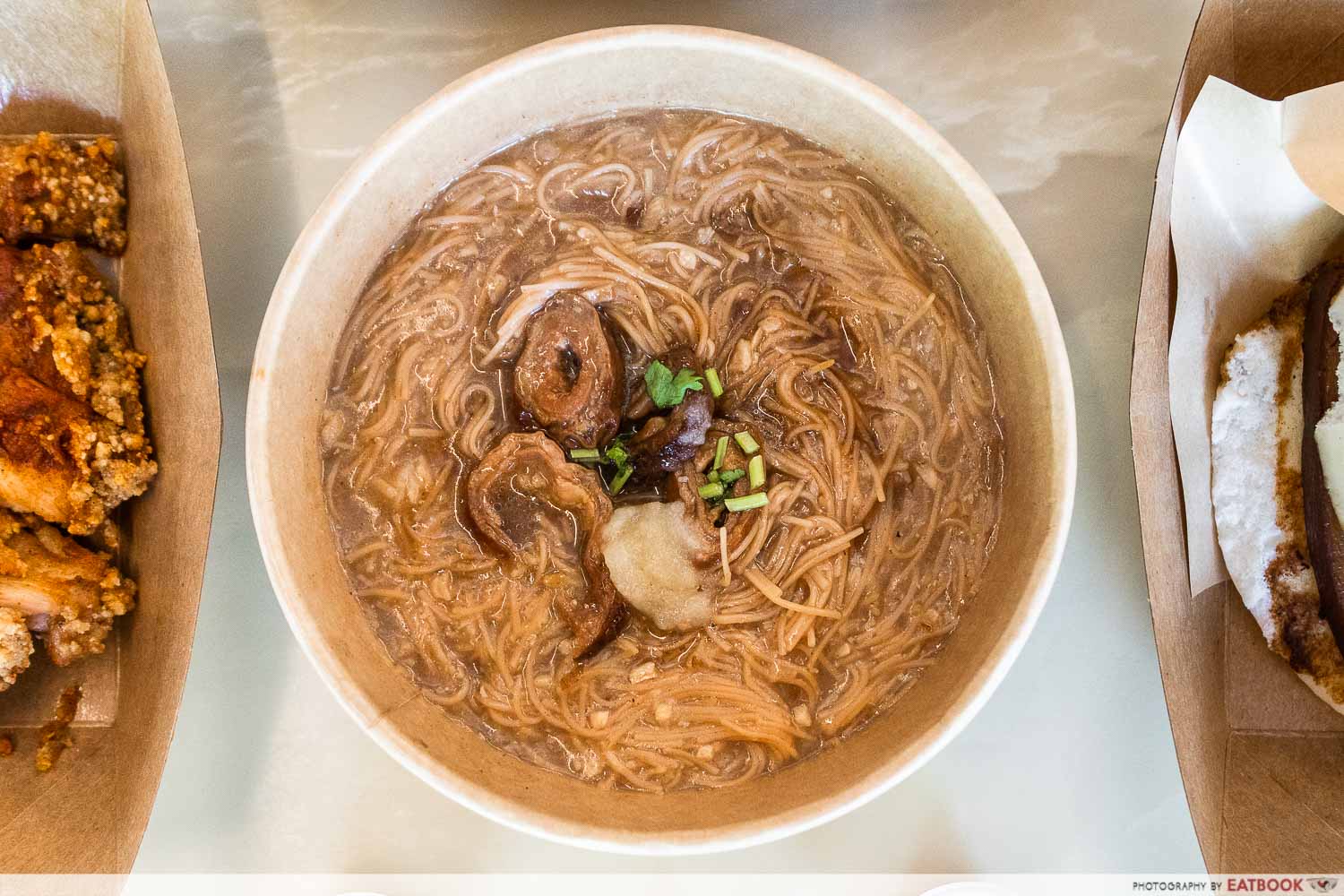 the voice pork intestines mee sua intro