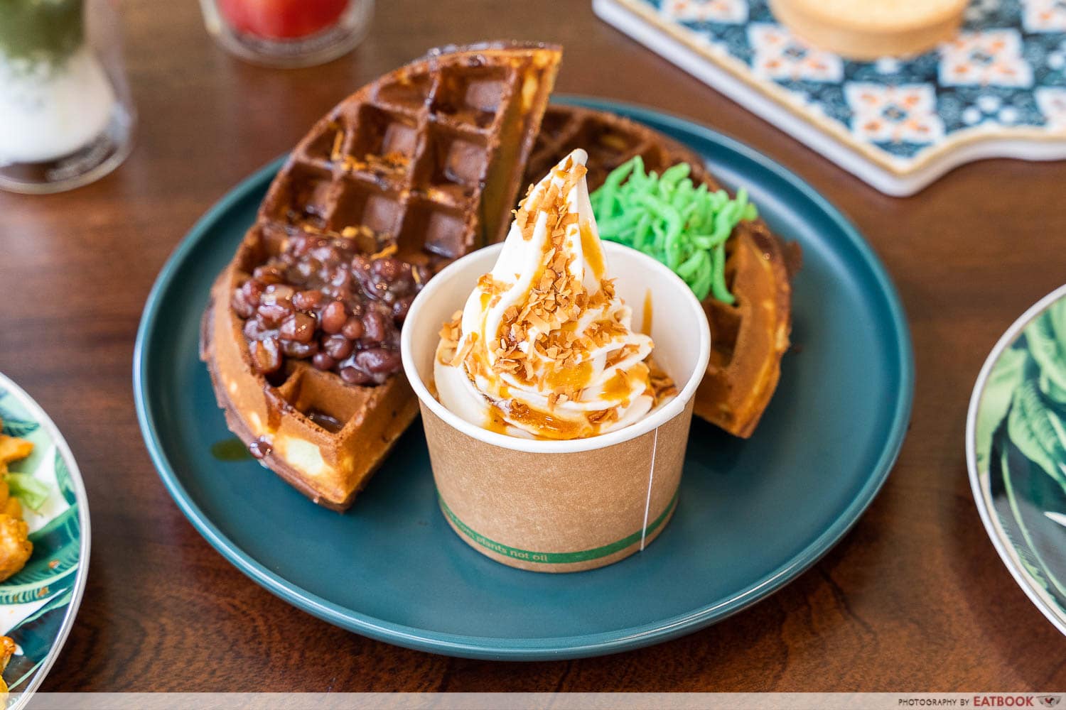 ambling turtle - chendol waffles