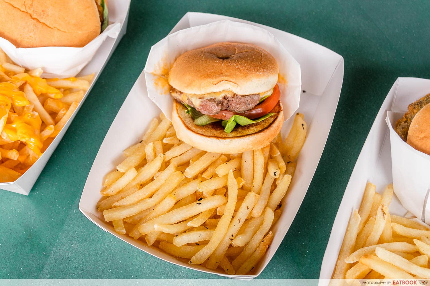 burger house - burger and fries