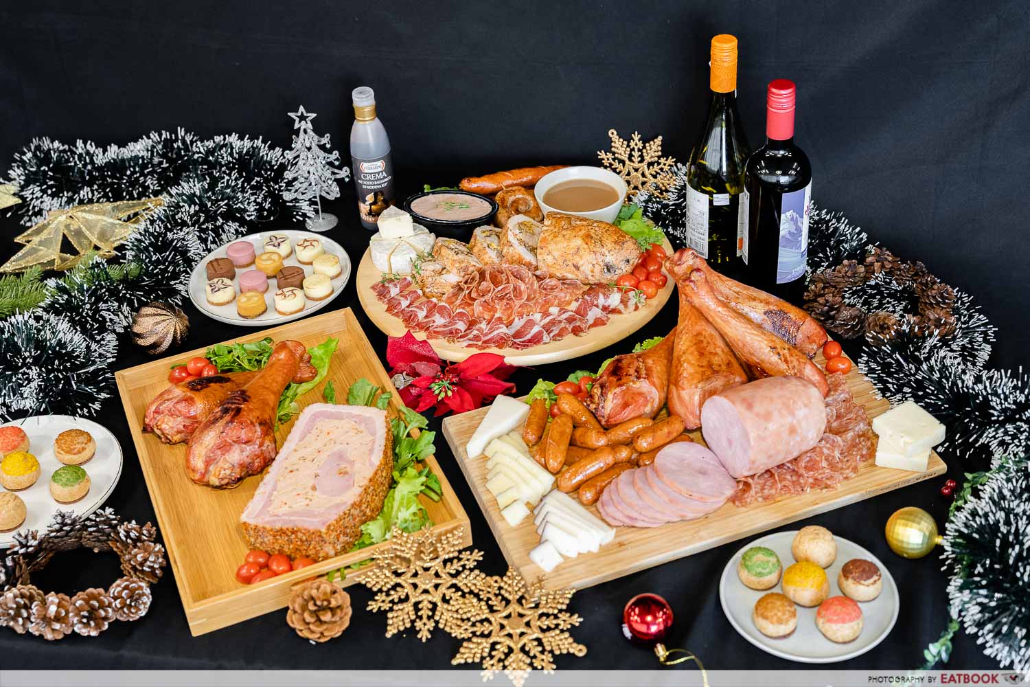 Maxzi Has A DIY Xmas Platter With Truffle Salami And Turkey Drumsticks