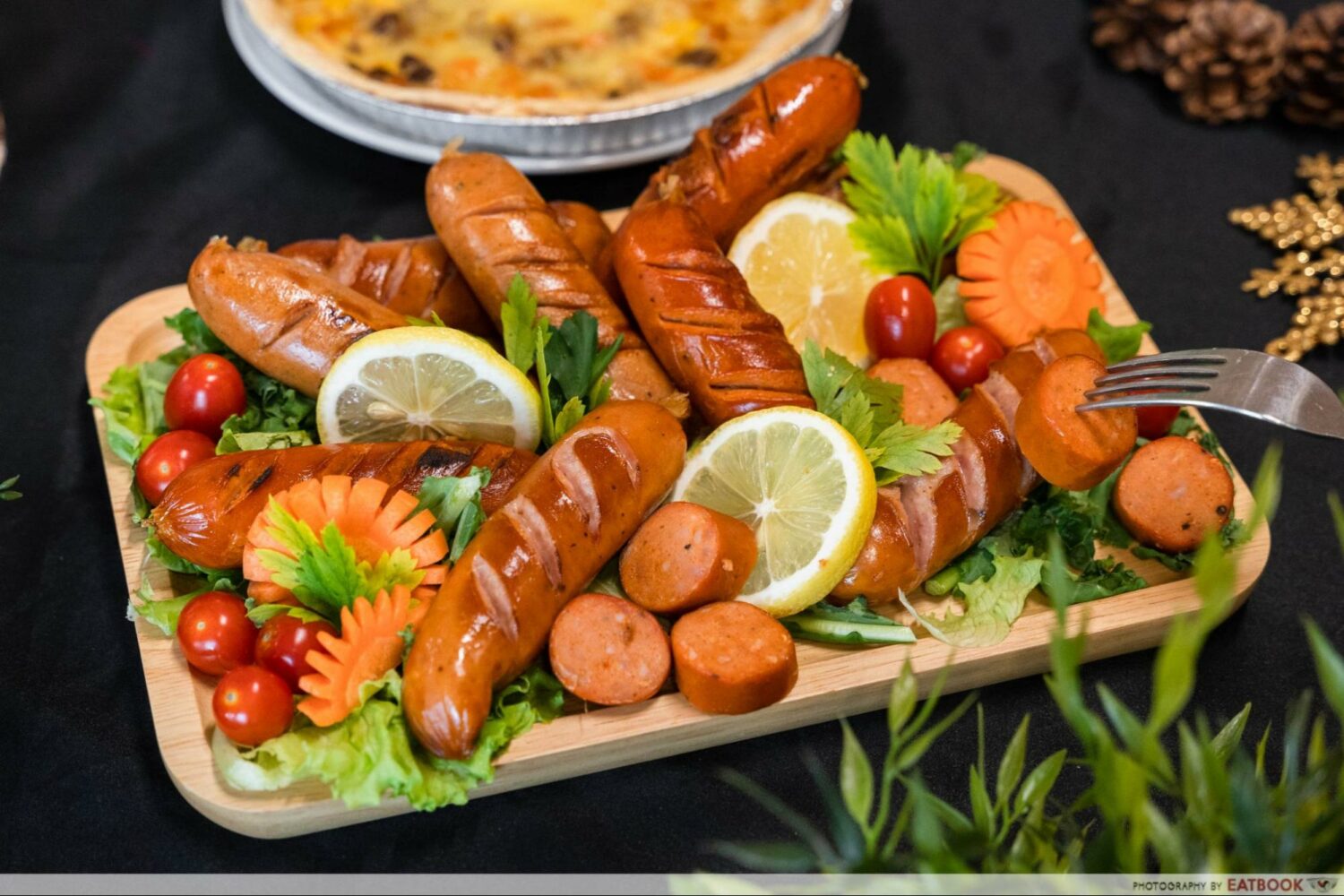 fairprice christmas sausage platter