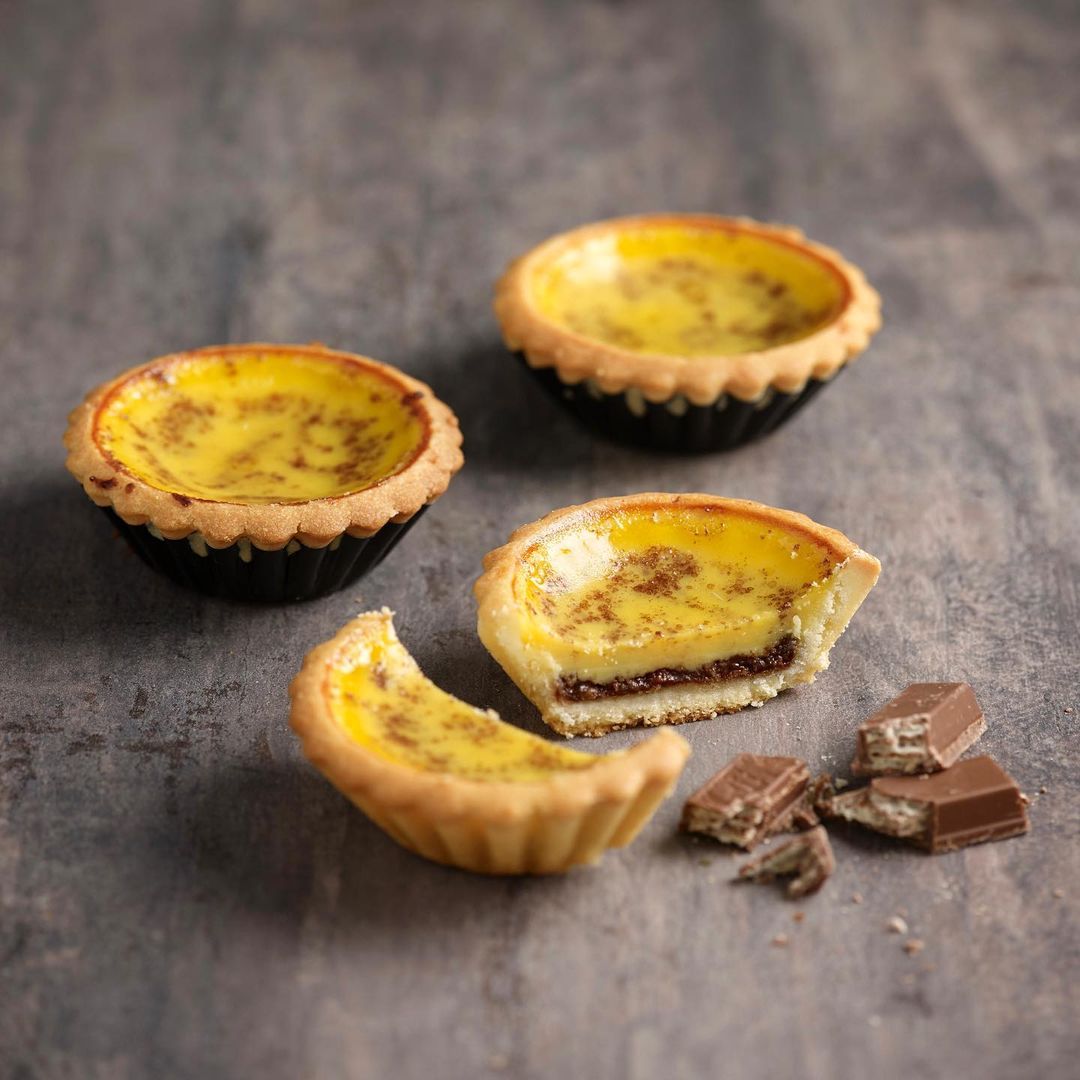 joy luck tea house - KITKAT egg tart