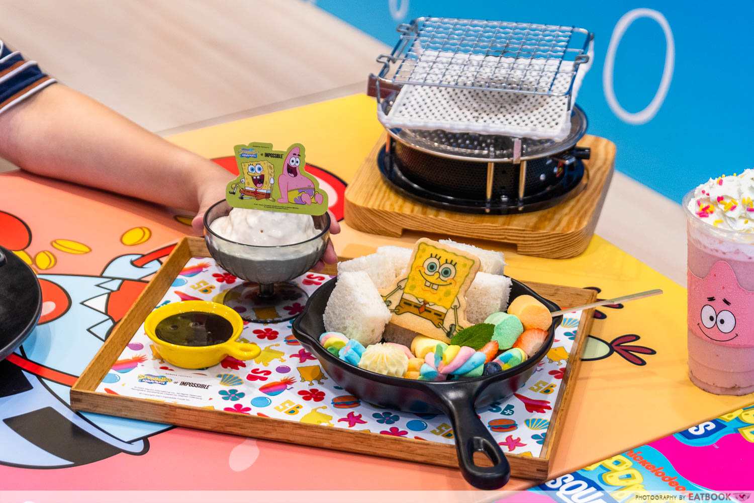 kumoya x spongebob get toasty dessert set