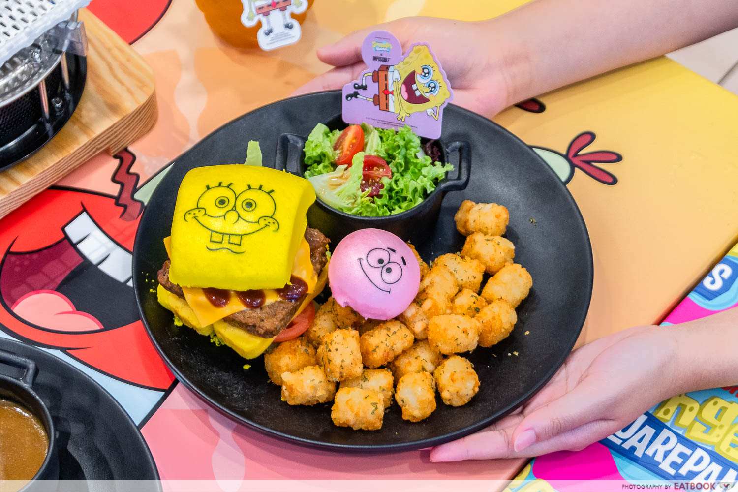 kumoya x spongebob impossible burger