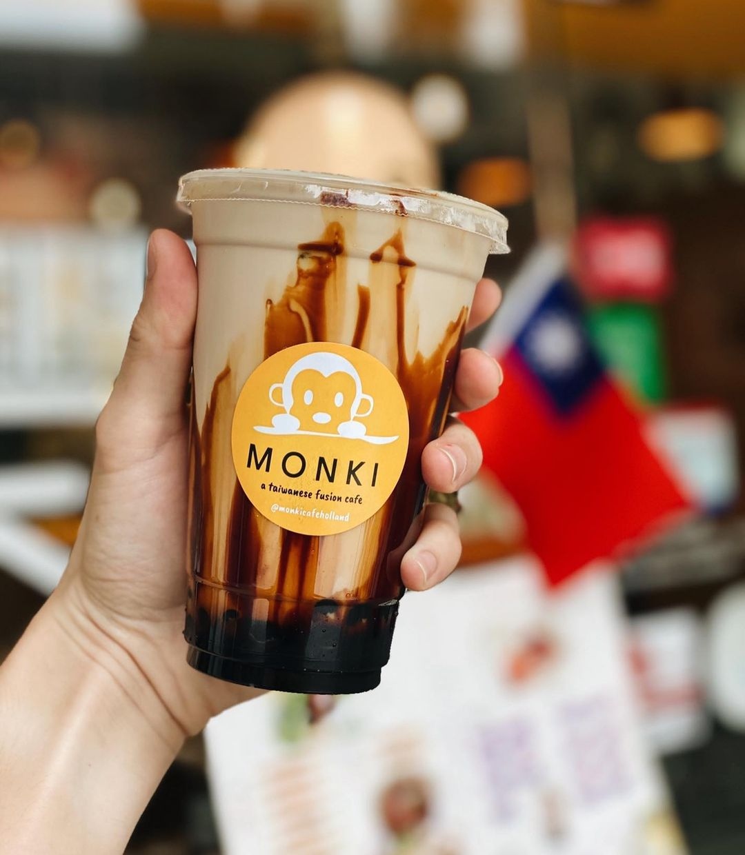 monki cafe bubble tea