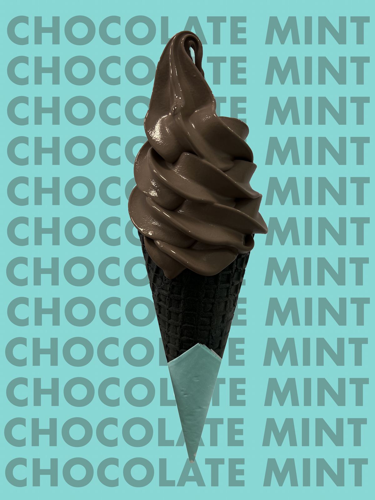 nasty cookie choco mint soft serve