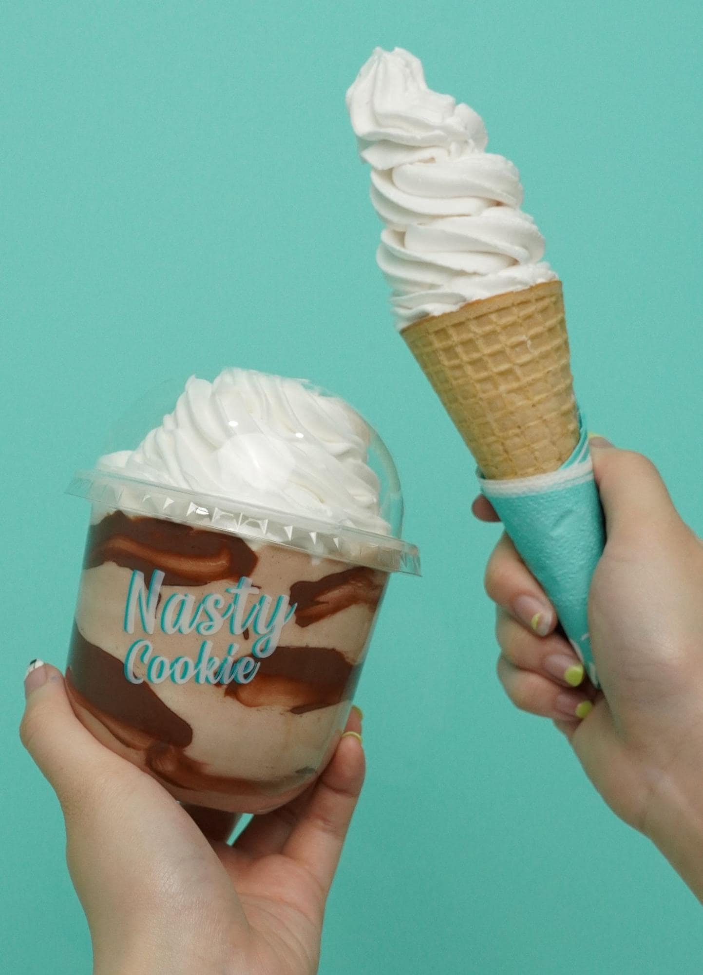 nasty cookie - ice cream and milkshake