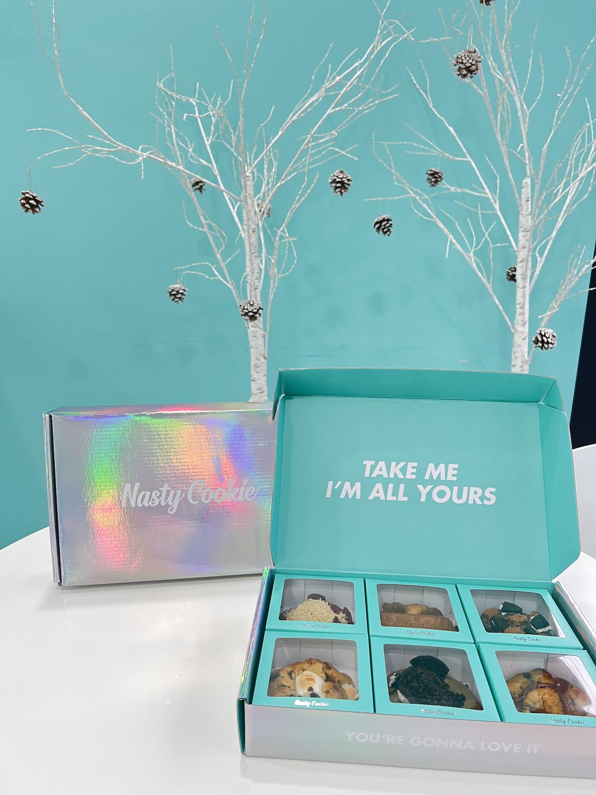 nasty cookie limited edition holographic gift box