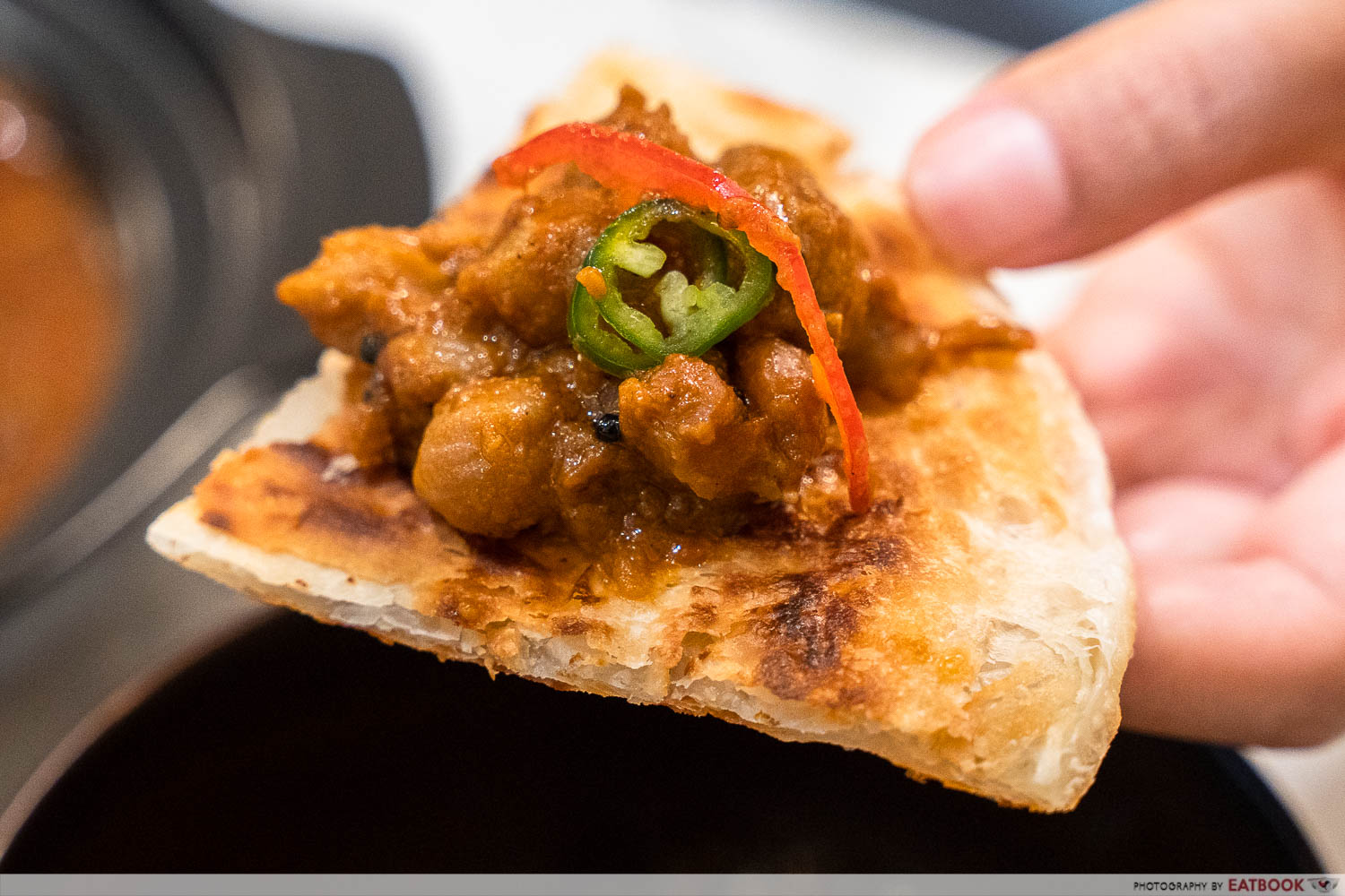 rempapa - chickpea curry with roti