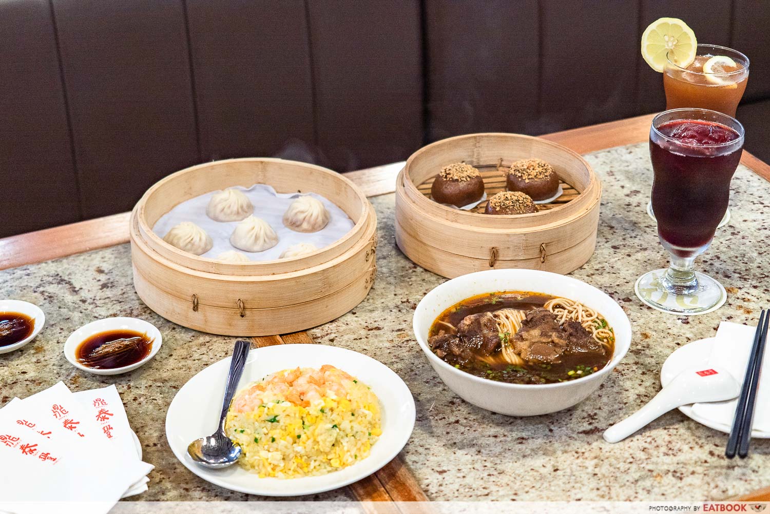 seletar mall - din tai fung flatlay