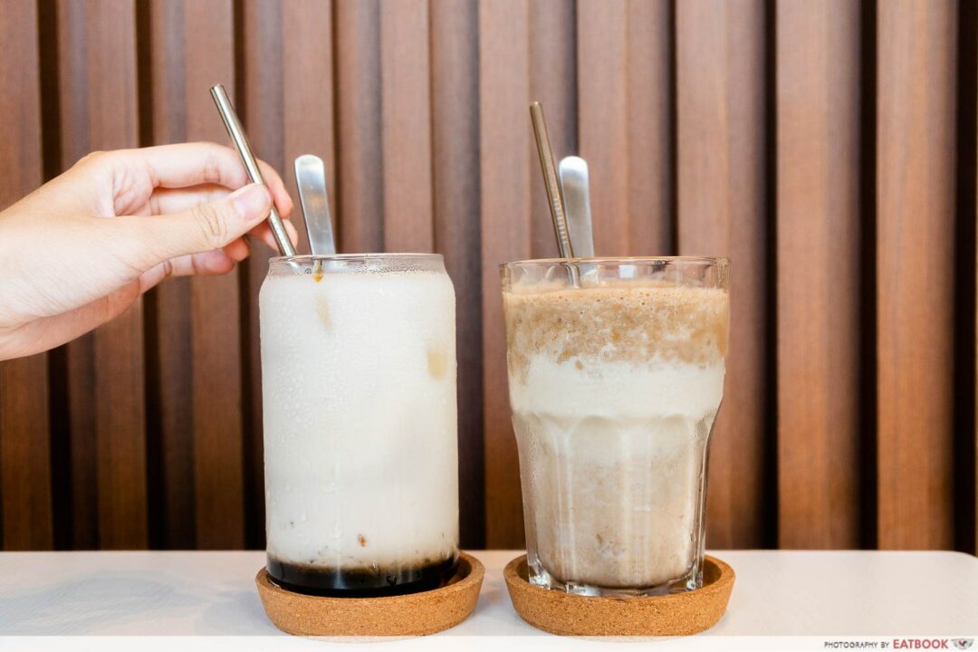 The Better Scoop Review Dessert Cafe In Serangoon With Pi Pa Gao Latte