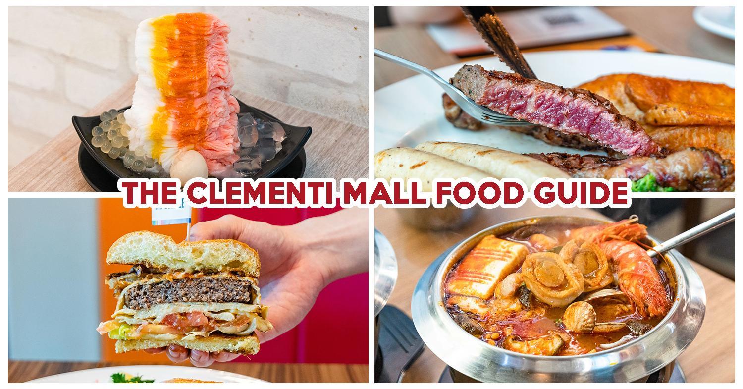 the clementi mall food