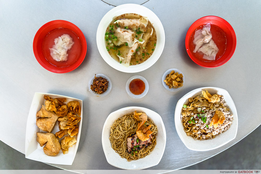 wantan mee ds - flatlay