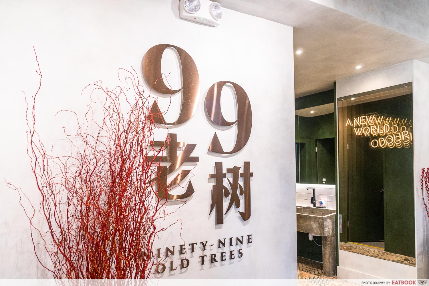 99 old trees ambience logo