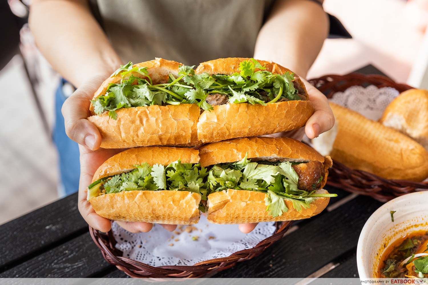 banh mi be bi sandwich