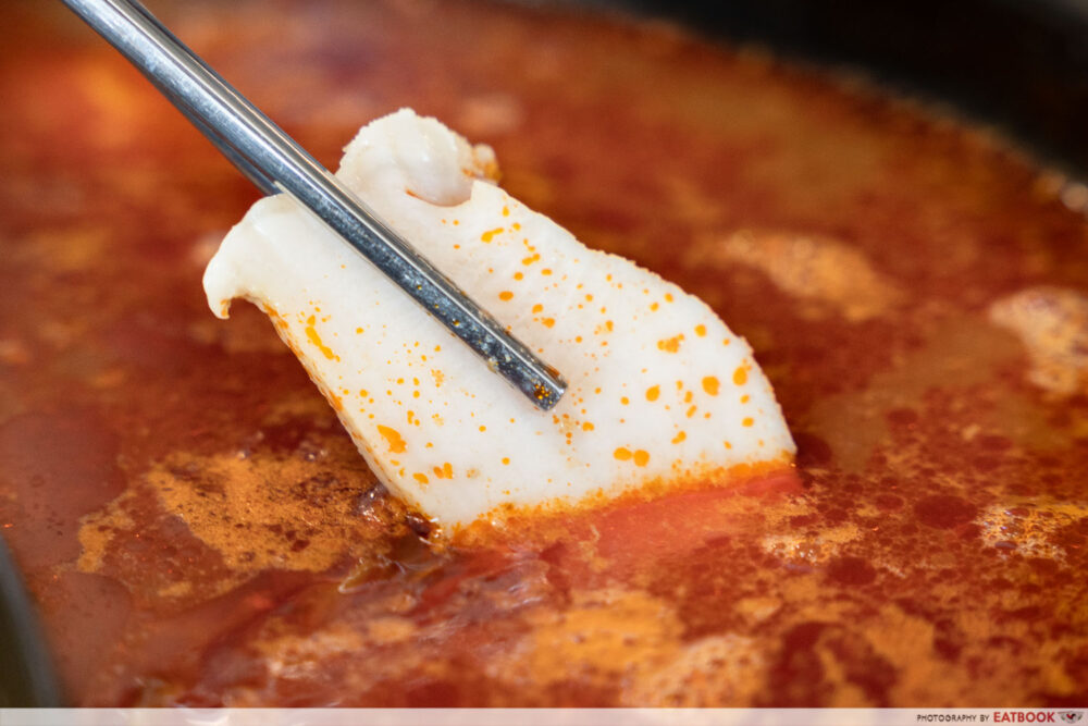 cold storage hotpot - abalone dipping