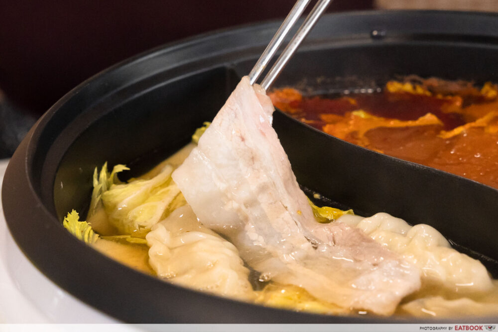 cold storage hotpot - cooked pork