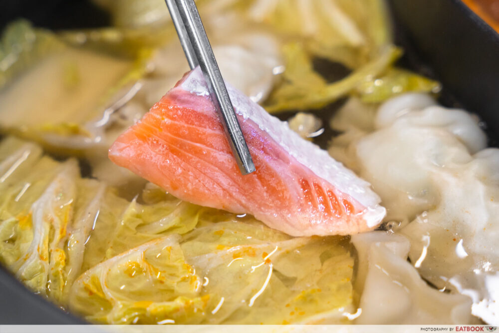 cold storage hotpot - salmon slice