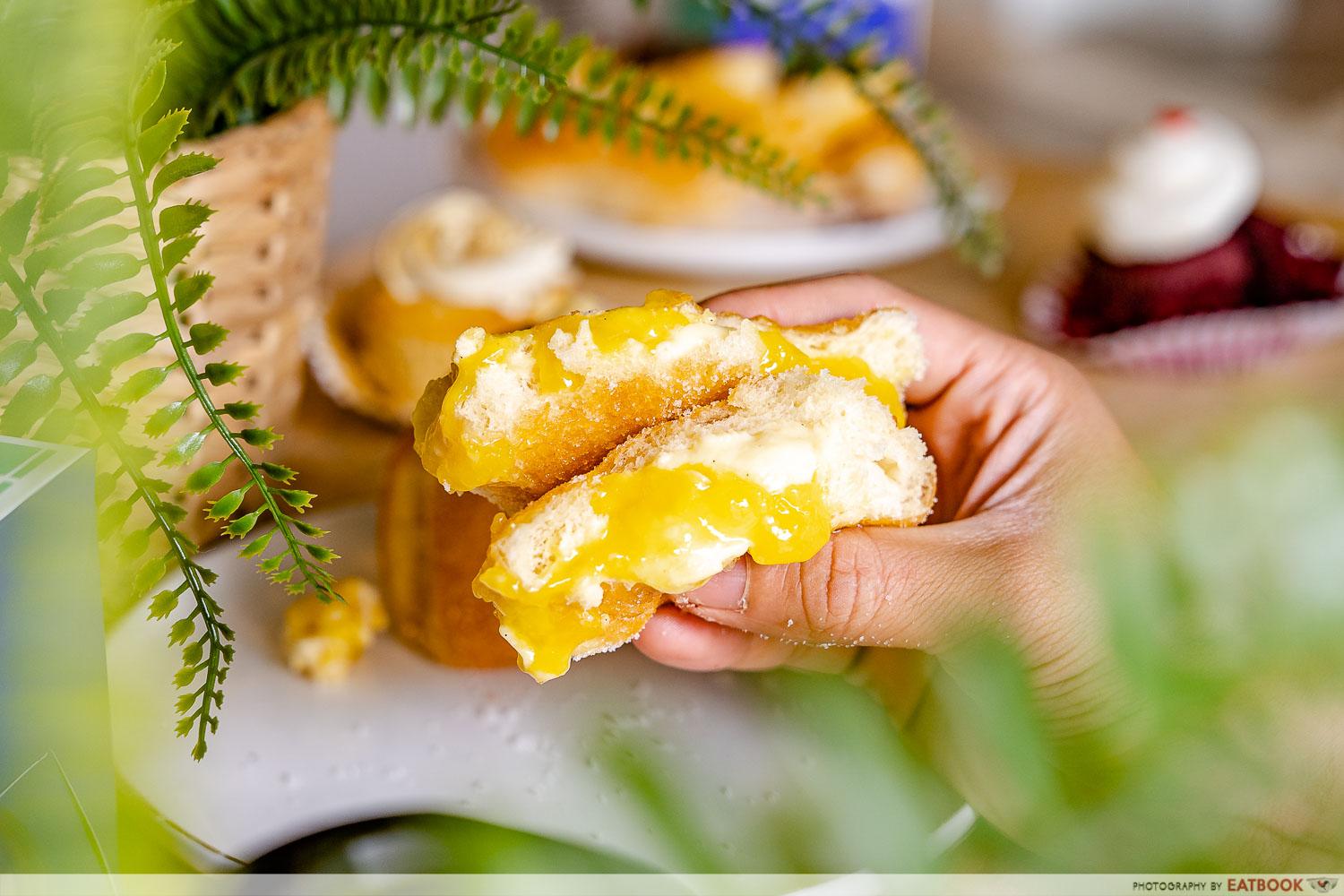 fluff bakery mandarin orange donut