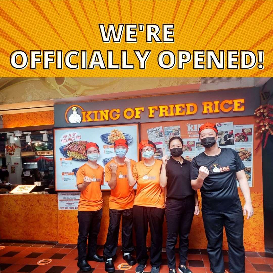 king of fried rice clementi opening
