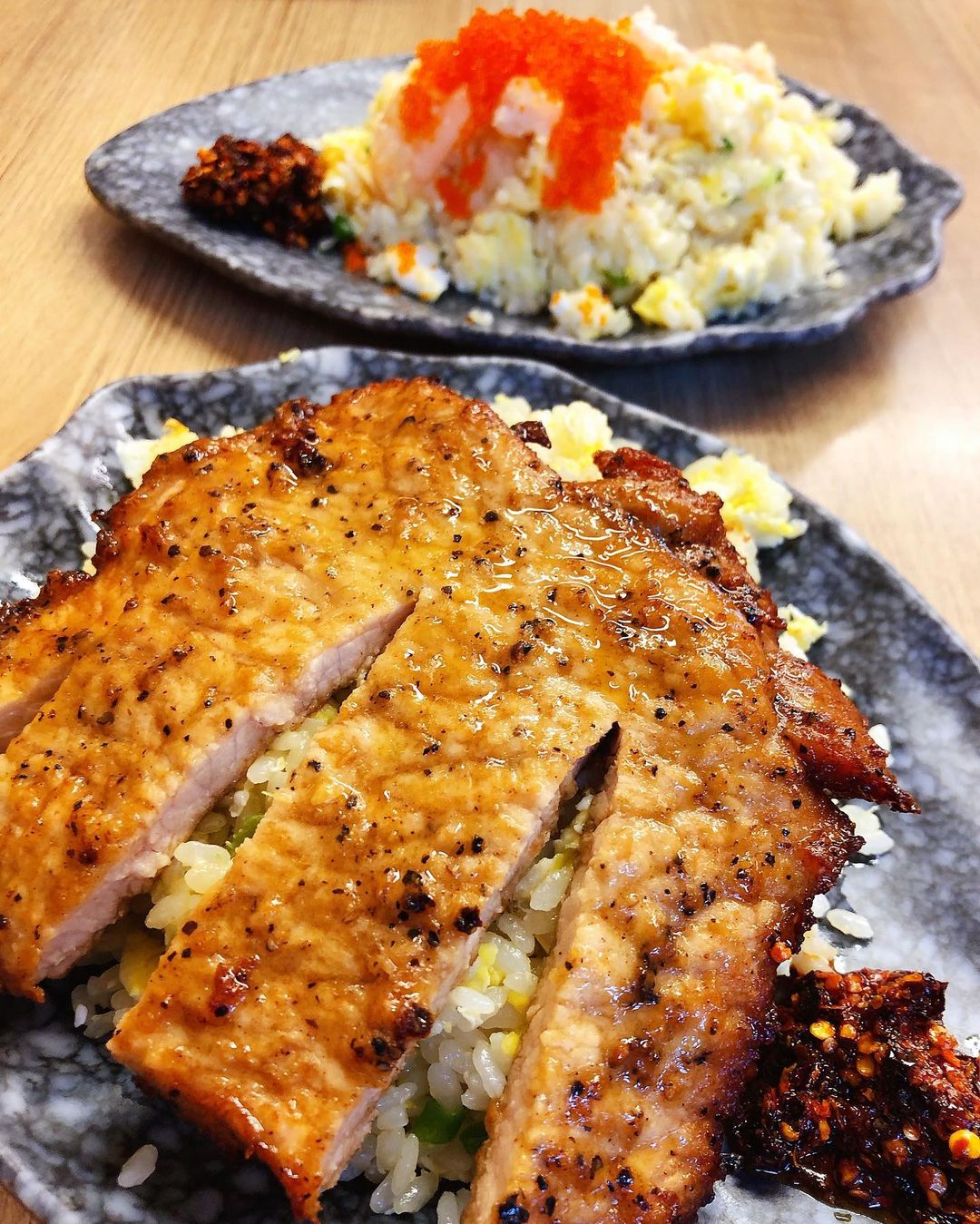 king of fried rice clementi pork chop