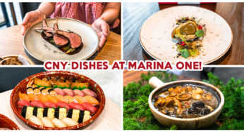 Marina One Has Unique Restaurant Dishes To Try This CNY, Including Sushi Platters And Char Siew Sauce Lamb Rack