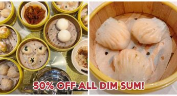 Peach Garden Has 50% Off All Dim Sum, Including X.O Carrot Cake, Har Gao And More