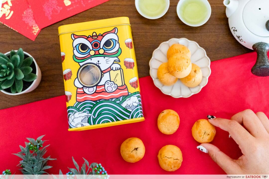 Baker's Brew Has CNY Goodies Such As Pineapple Bak Kwa And Hae Bee Hiam